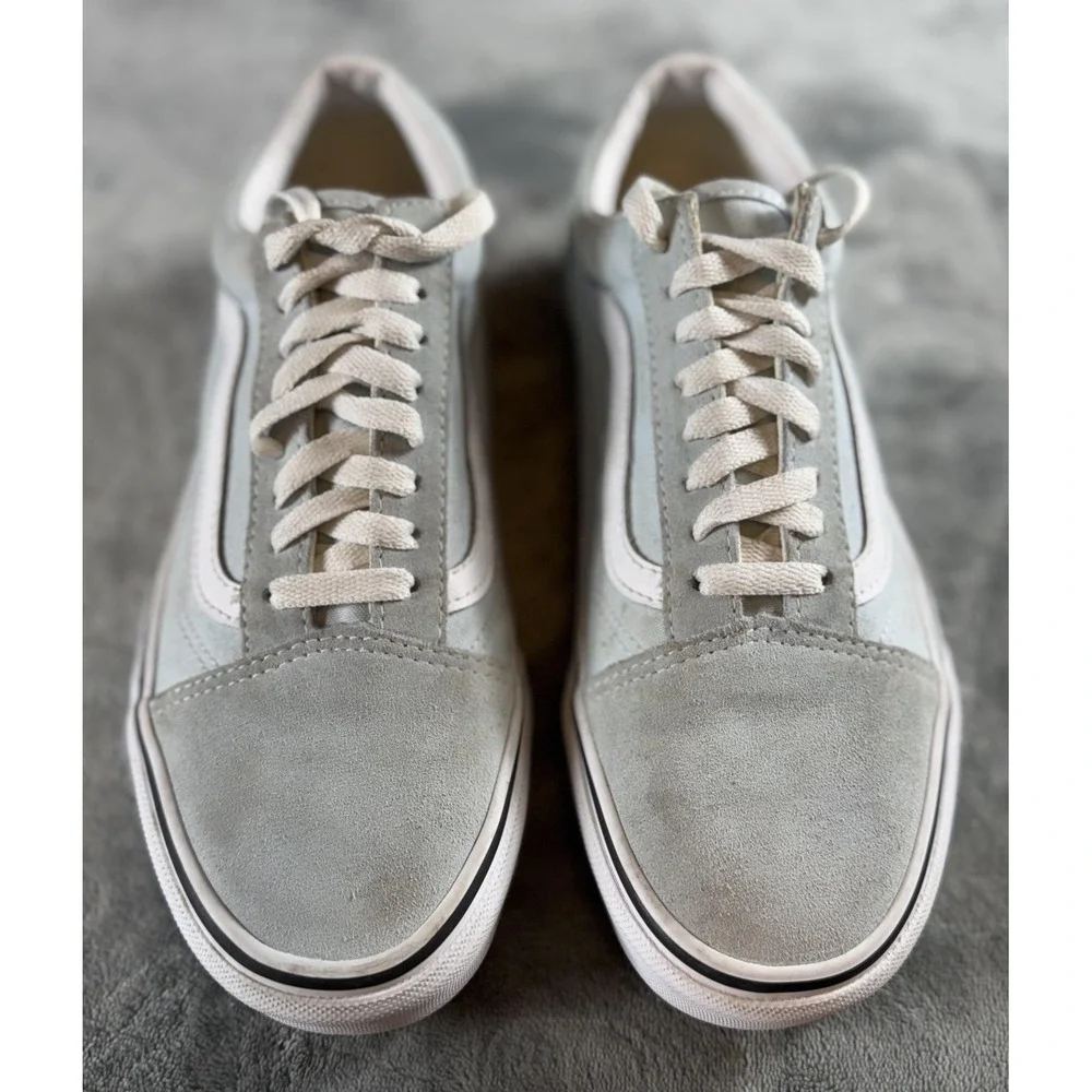 Vans Old Skool Shoes Mens Size 7.5 Womens 9 Suede Skate Sneakers Classic Low Top